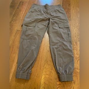Athleta Brown Cargo Joggers